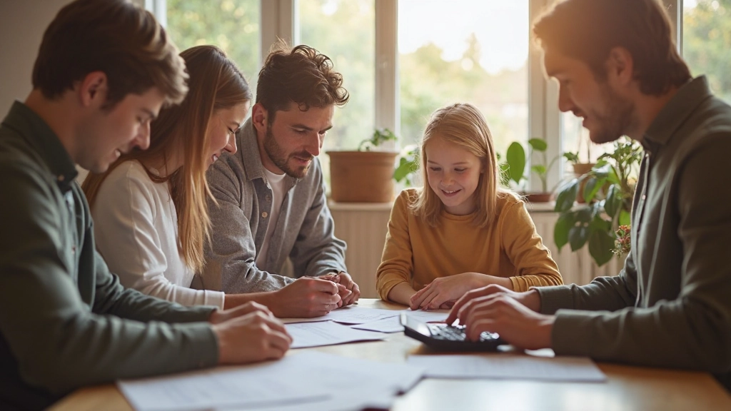 Planejamento financeiro familiar em Portugal com estratégias para toda a família
