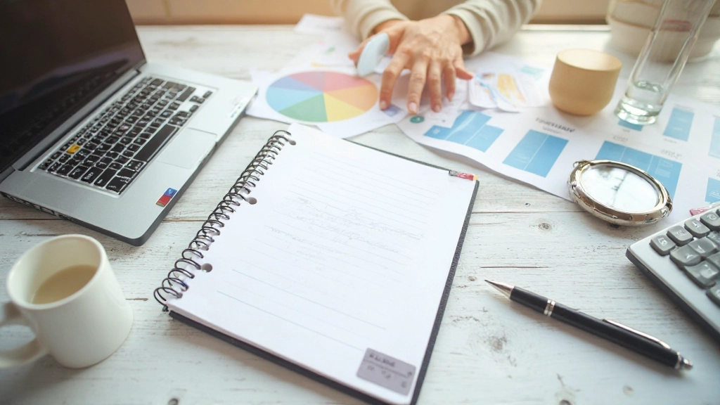 Plano de orçamento pessoal eficaz com gráficos e análise